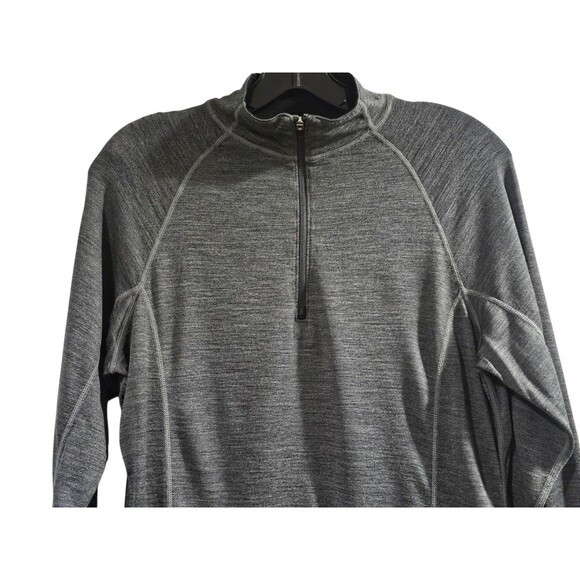 Ibex Merino Wool Womens M Pullover Baselayer Shirt Sweater Mock Neck 1/4 Zip - Picture 5 of 16